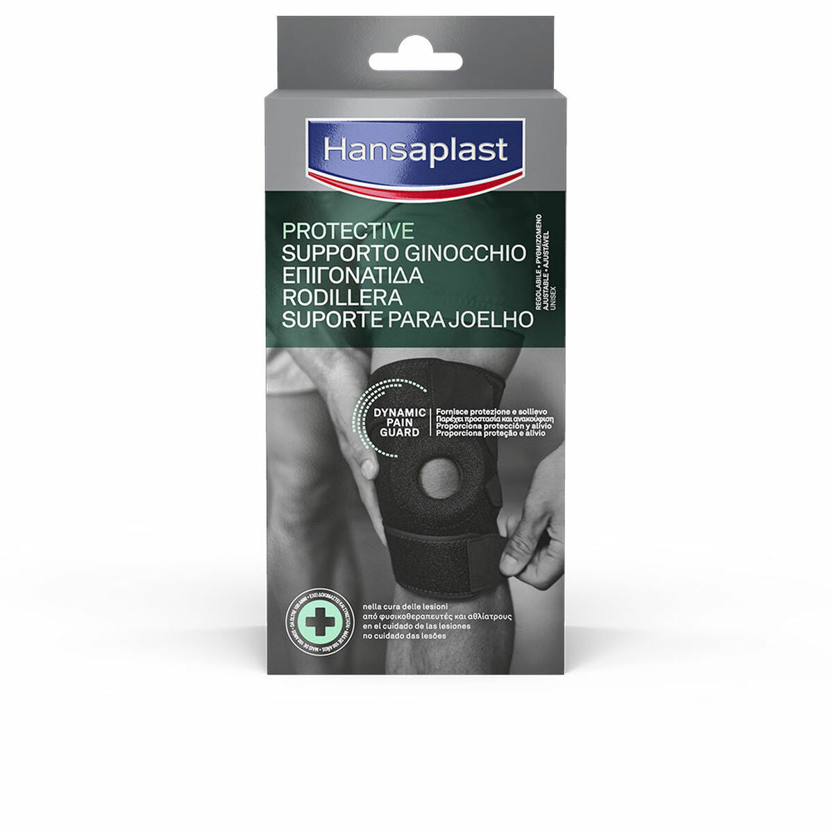 Genouillère Hansaplast Dynamic Pain Guard Noir