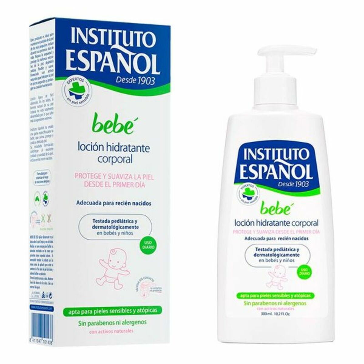 Hydrating Baby Lotion Instituto Español 300 ml