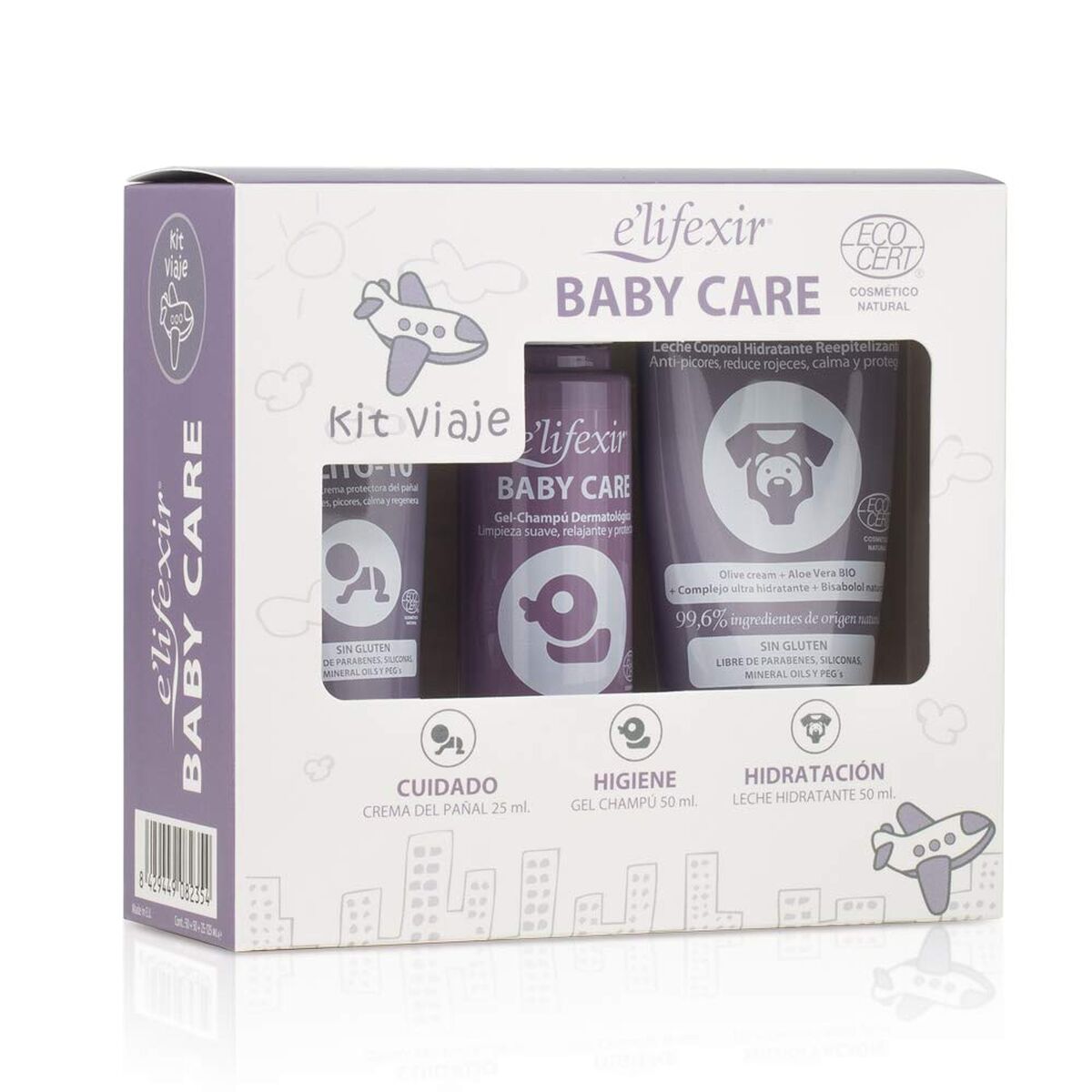 Hygiene set Elifexir BABY CARE 3 Pieces