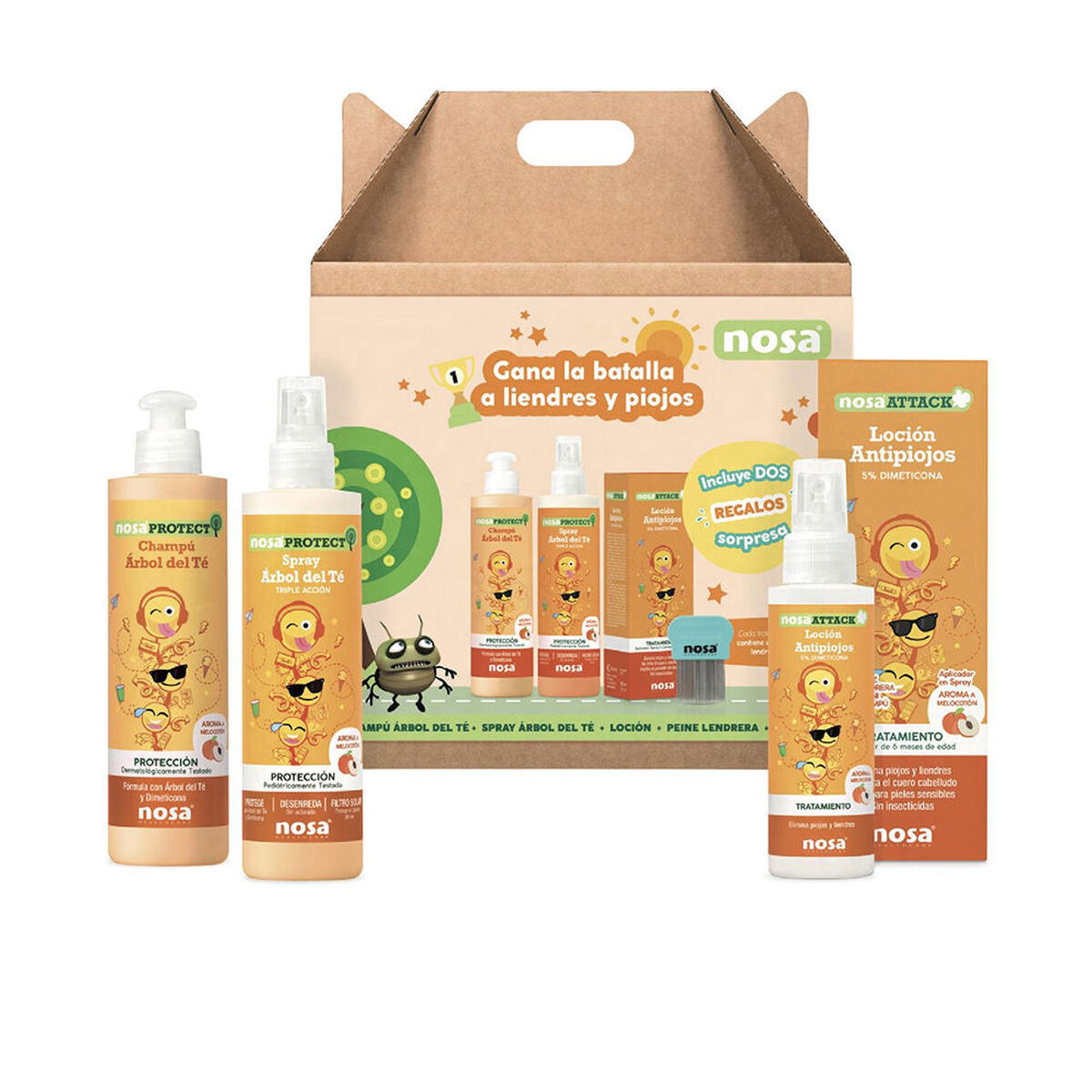 Hygiene set Nosa Healthcare PROTECT 4 Pieces