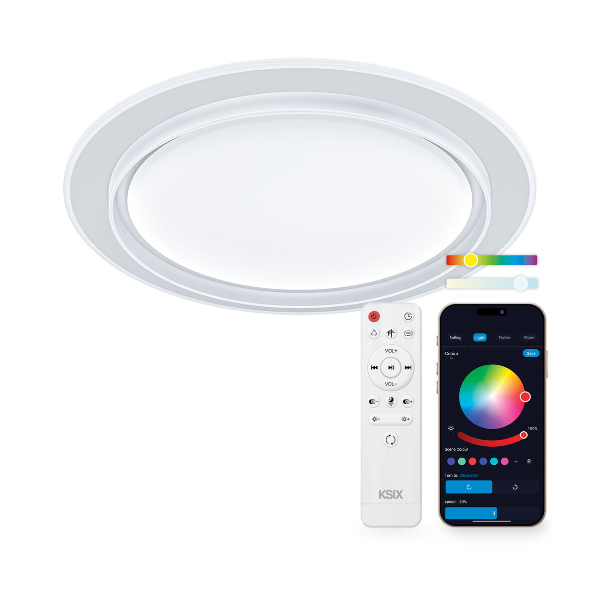LED plafond KSIX Sfera (3000k - 6500k)