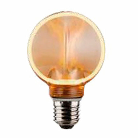 Lampe LED Fbright g80 4 W E27 220 lm Doré Décorative (1800 K)