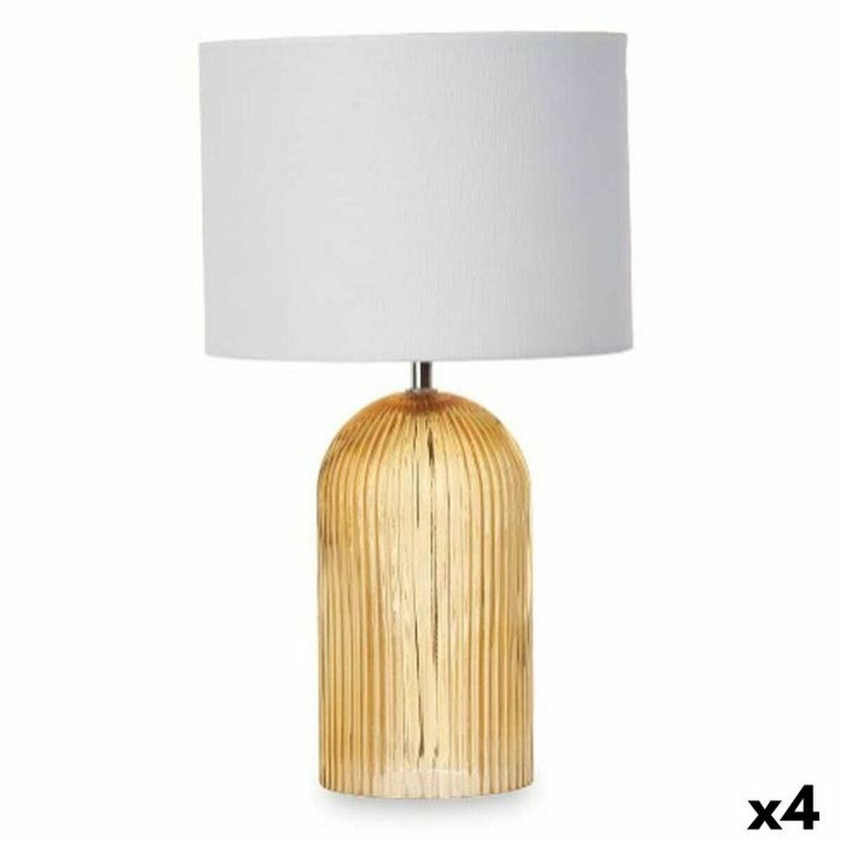 Lampe de bureau Gift Decor 40 W Rayures 4 Unités