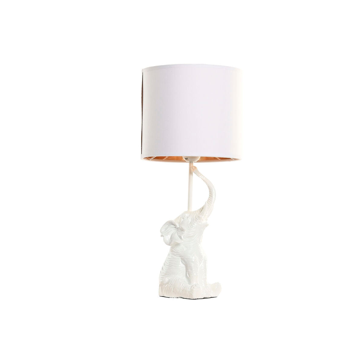 Lampe de bureau Home ESPRIT Blanc Doré 50 W 220 V