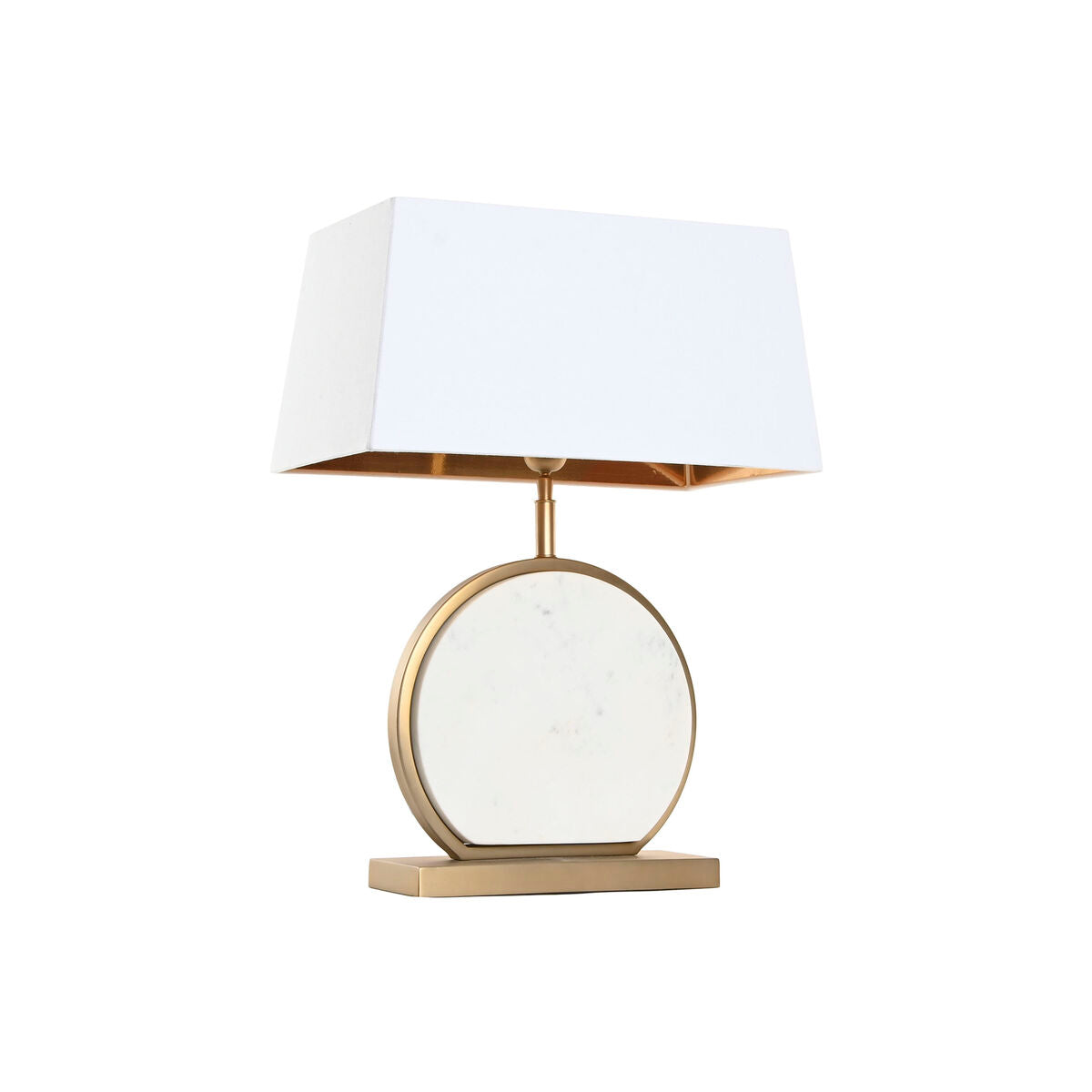 Lampe de bureau Home ESPRIT Blanc Doré 50 W 220 V