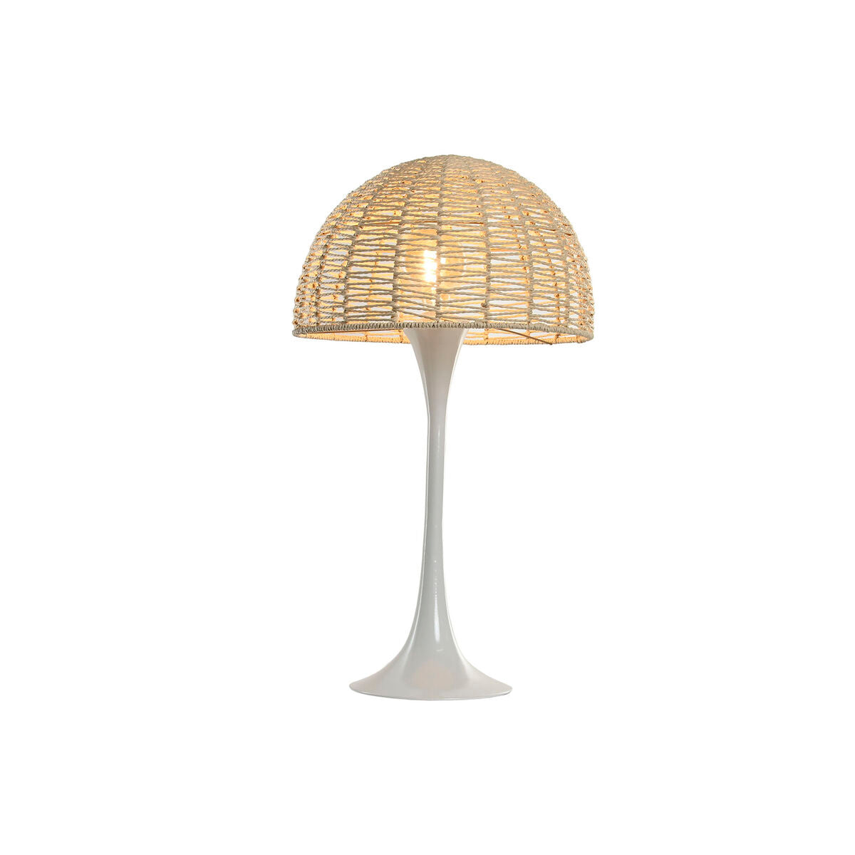 Lampe de bureau Home ESPRIT Blanc Naturel 50 W 220 V