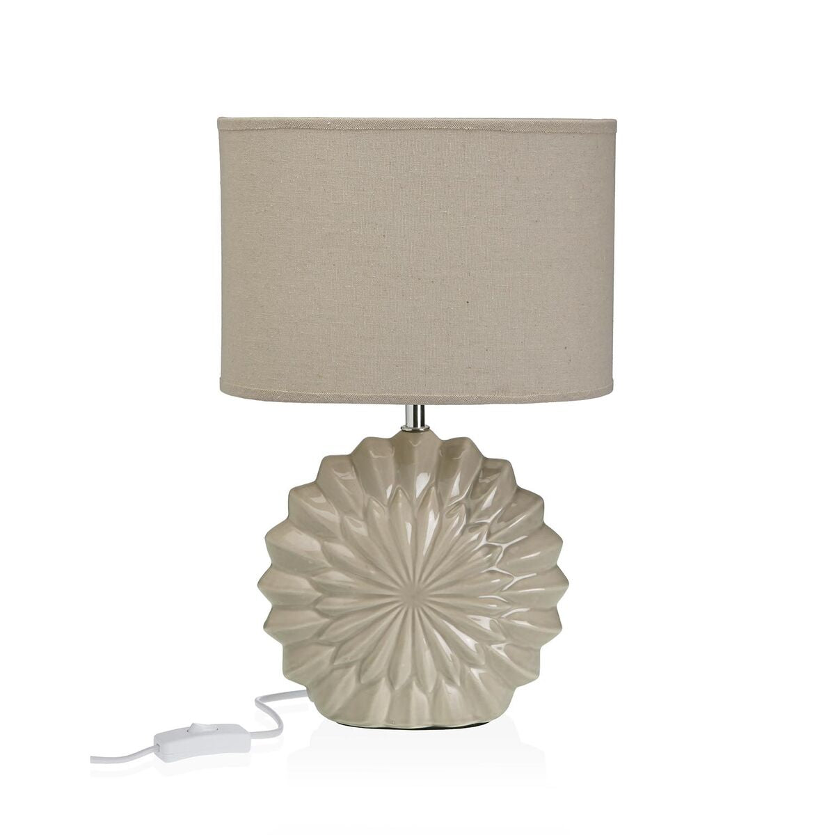 Lampe de bureau Versa Ashta Beige