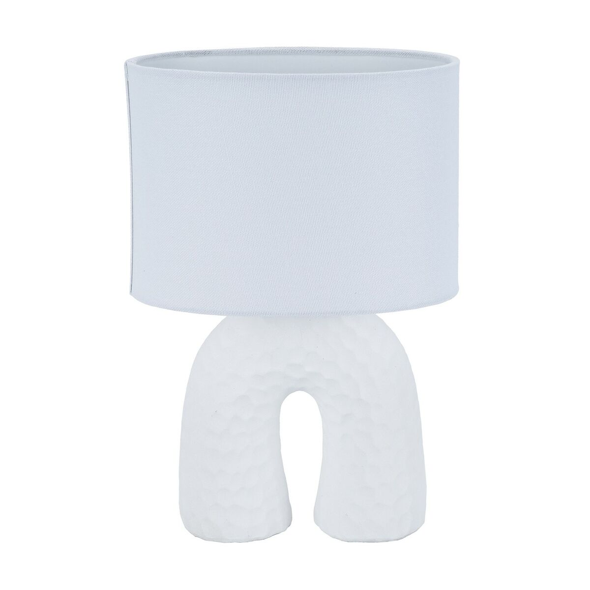 Lampe de bureau Versa Blanc Céramique 18 x 28 cm