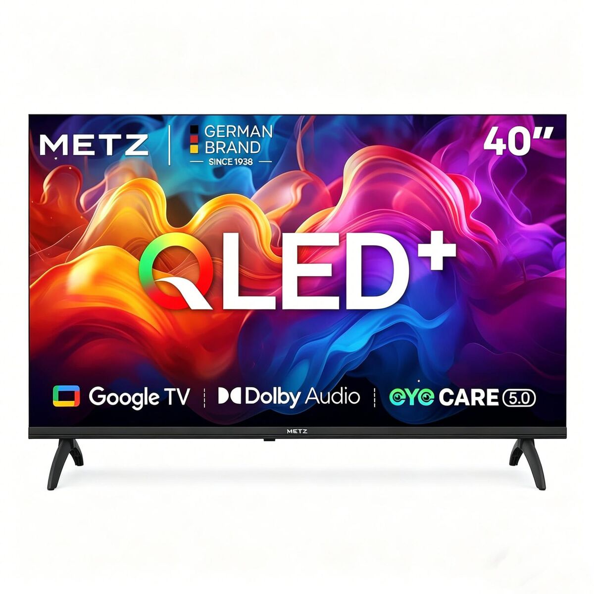 Metz Smart TV QLED 40MQF7000Z 40 pouces HDR10 Dolby Audio WiFi noir