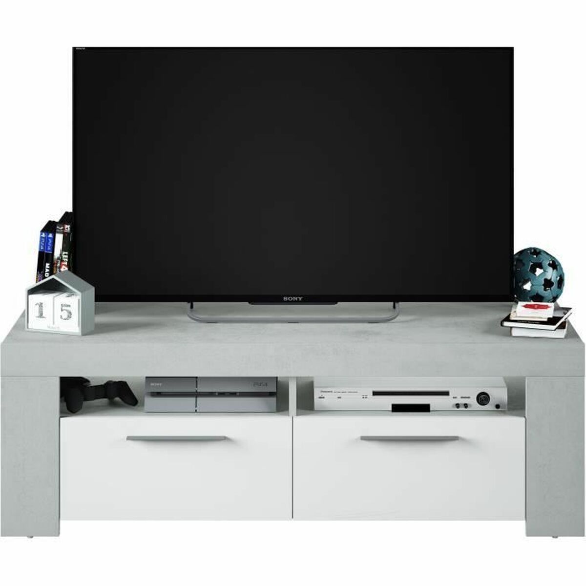Meubles de télévision AMBIT Gris