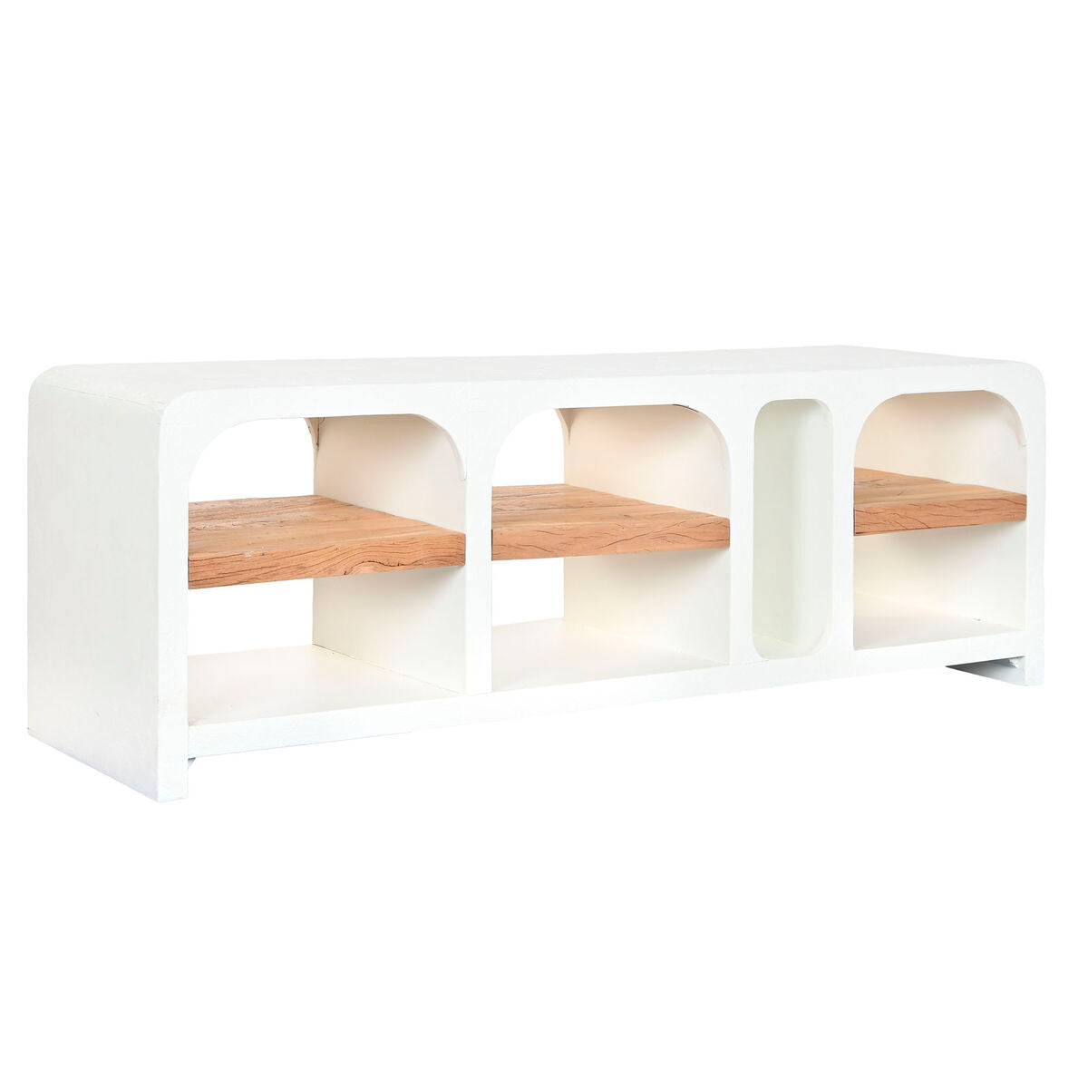 Meubles de télévision Home ESPRIT Blanc Naturel 150 x 41 x 54 cm