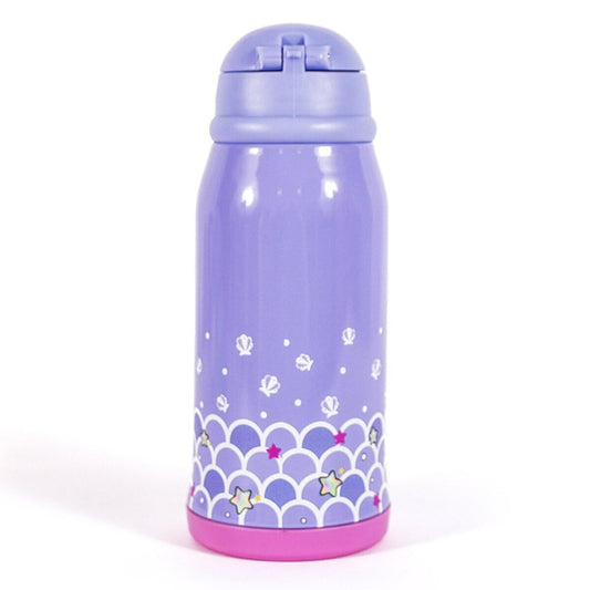 Milk&Moo Gourde enfant Mermaid 550 ml acier violet