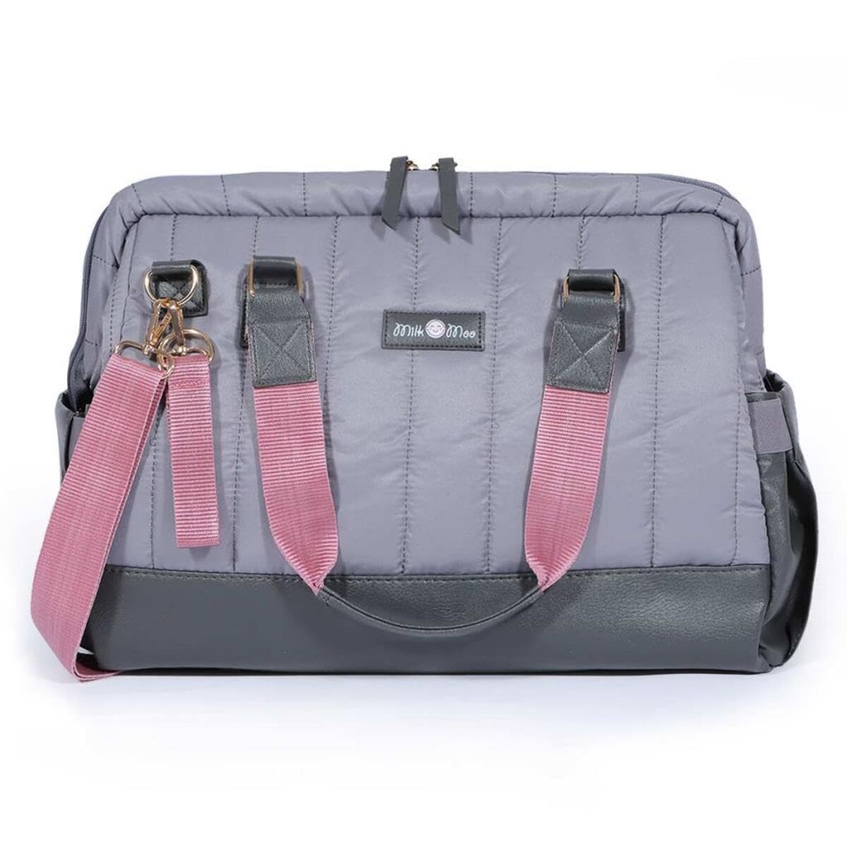 Milk&Moo Stroller Organizer Padded Dark Grey Polyester Compartments