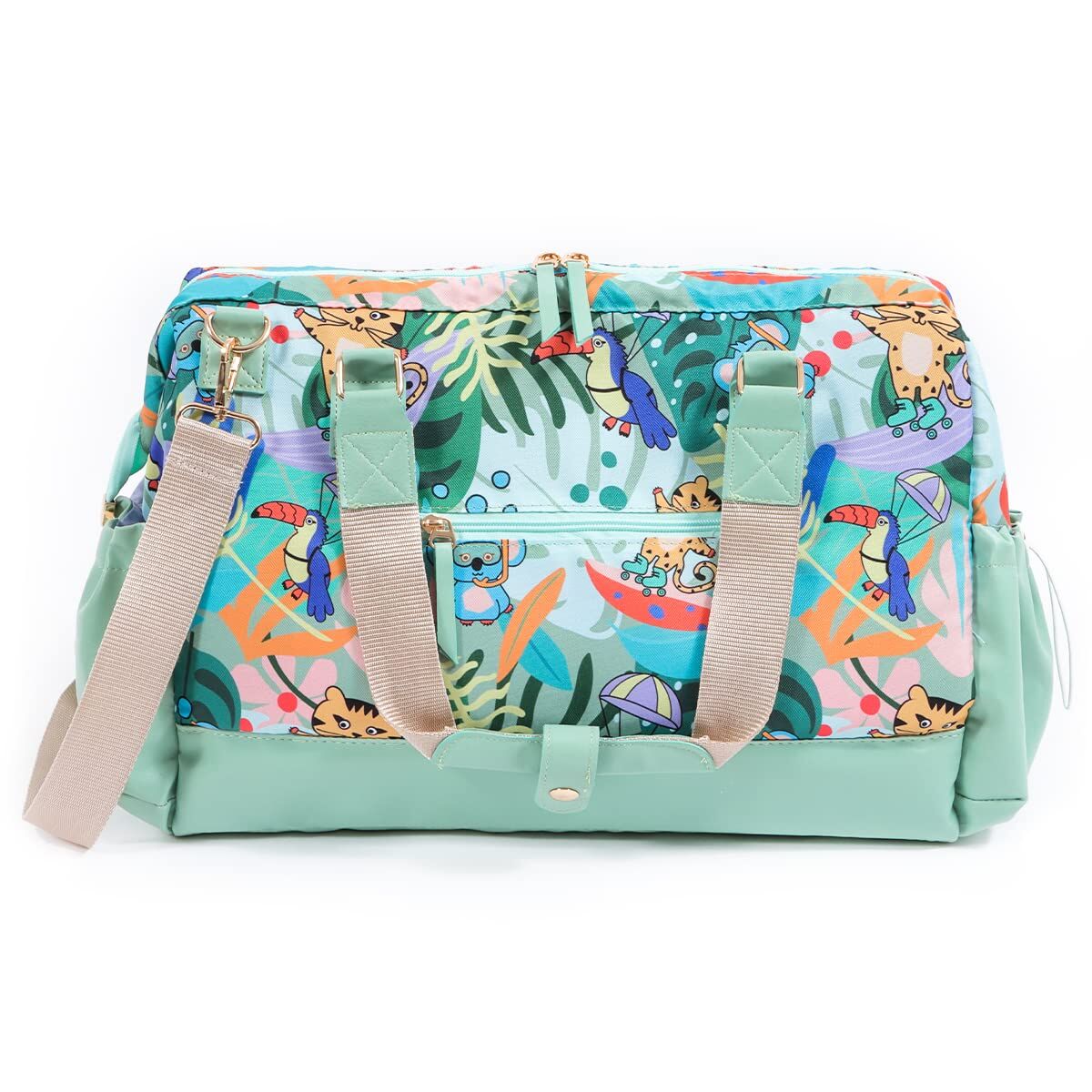 Milk&Moo Waterproof Organizer Bag for Baby Stroller Jungle Friends Multicolor