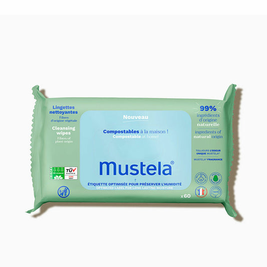 Moist Wipes Mustela BIO MUSTELA (60 Units)