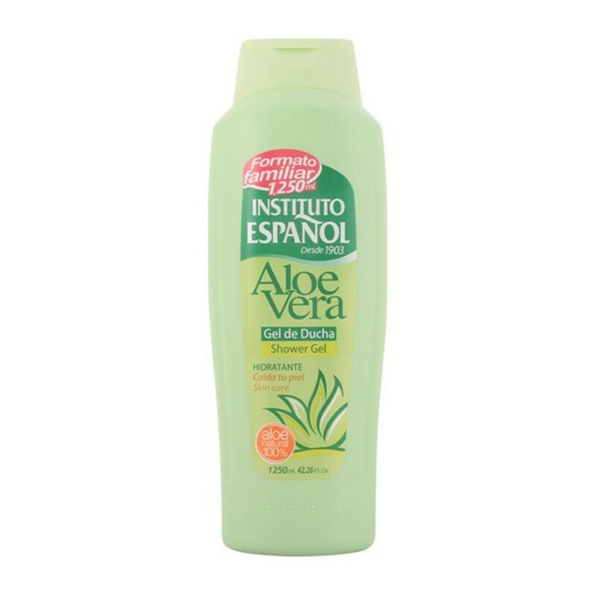 Moisturising Bath Gel with Aloe Vera Instituto Español INS12 125 ml