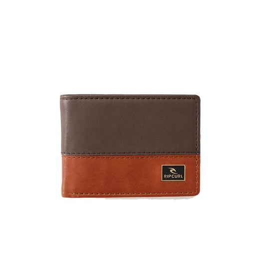 Portefeuille Homme Rip Curl Corpawatu Icon Pu Slim Marron
