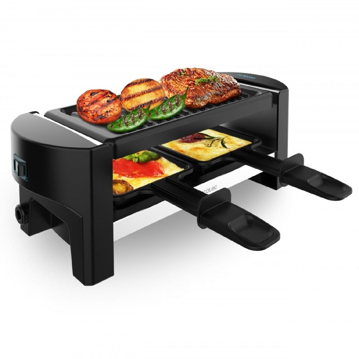 Raclette Cecotec 3200 Pocket Noir