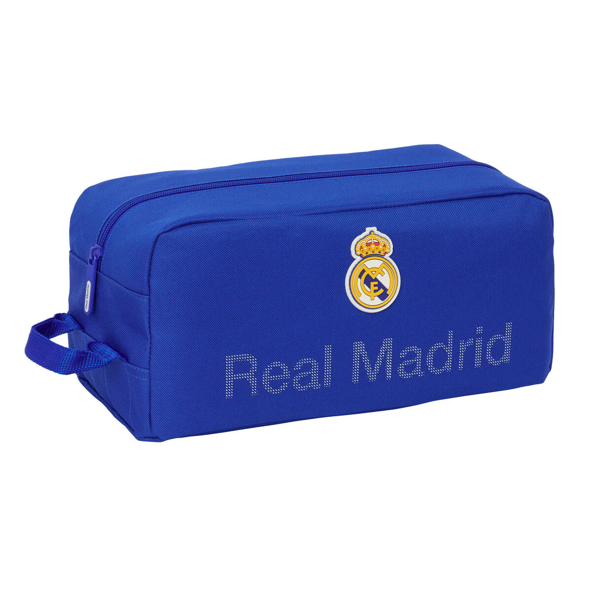 Range-Chaussures de Voyage Real Madrid C.F. Bleu 34 x 15 x 18 cm