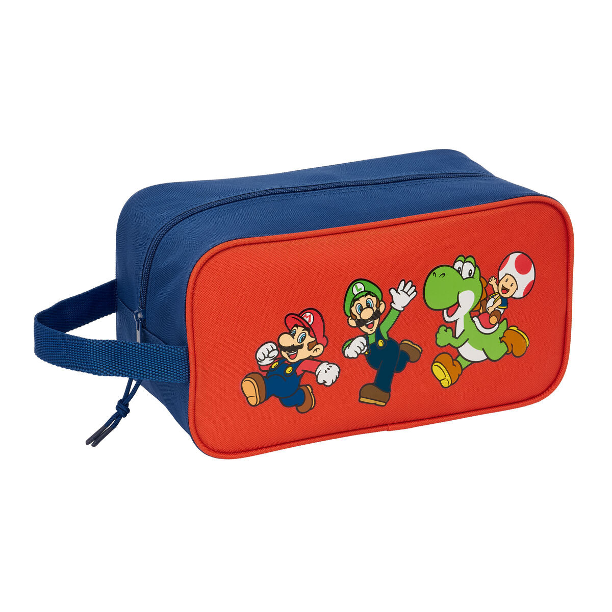 Range-Chaussures de Voyage Super Mario Mamma mia Rouge Blue marine 29 x 15 x 14 cm