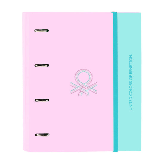 Reliure à anneaux Benetton Dolce Multicouleur 27 x 32 x 3.5 cm