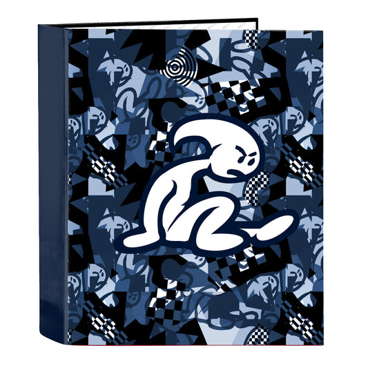 Reliure à anneaux El Niño Navy Blue marine A4 27 x 33 x 6 cm