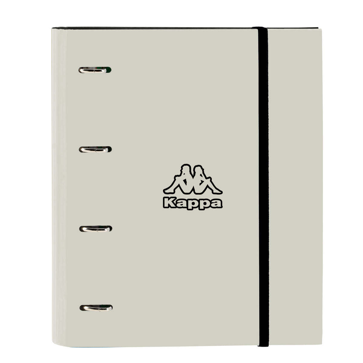 Reliure à anneaux Kappa Grey Noir Gris 27 x 32 x 3.5 cm