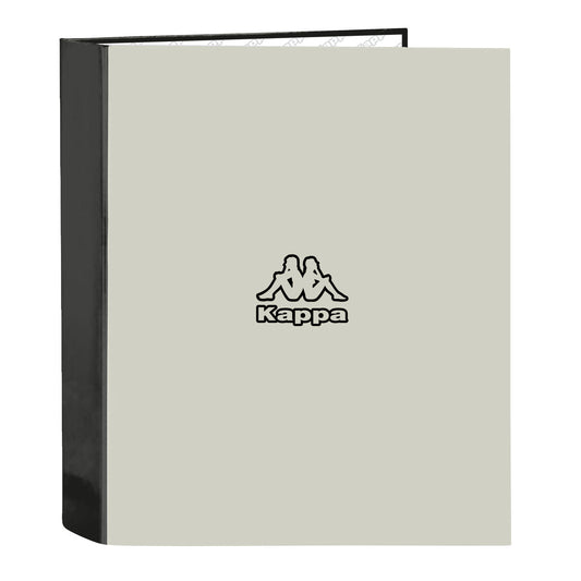 Reliure à anneaux Kappa Grey Noir Gris A4 27 x 33 x 6 cm