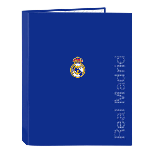 Reliure à anneaux Real Madrid C.F. Bleu A4 26.5 x 33 x 4 cm