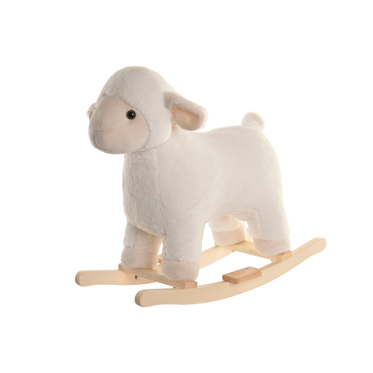 Rocking Chair Home ESPRIT White Natural Ship