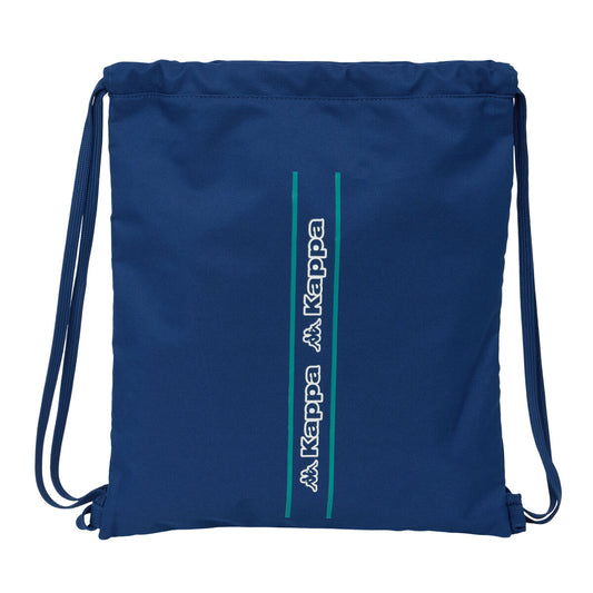 Sac à dos serré par des ficelles Kappa Marino Blue marine 35 x 40 x 1 cm
