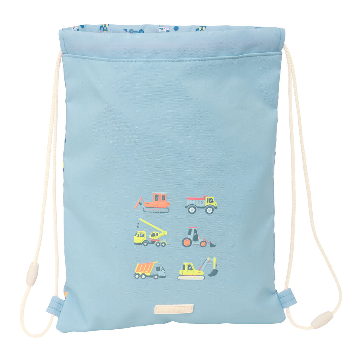 Sac à dos serré par des ficelles Safta Gruas 26 x 34 x 1 cm