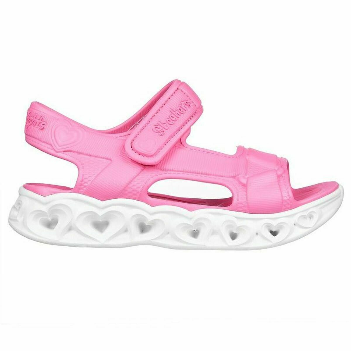 Sandales pour Enfants Skechers Lighted Molded Top Rose 31
