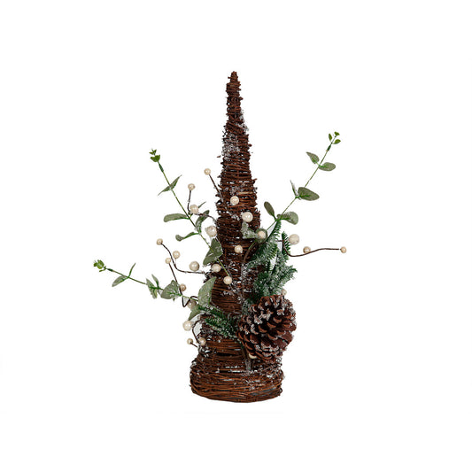 Sapin de Noël Romimex Polyéthylène Pomme de pin