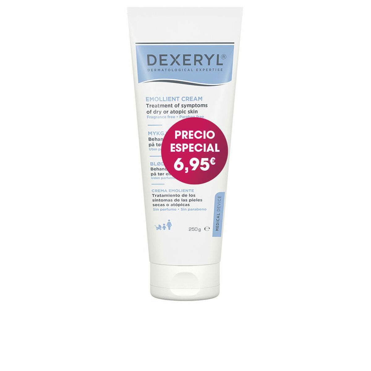 Soothing Cream Dexeryl Dermatological Expertise 250 g