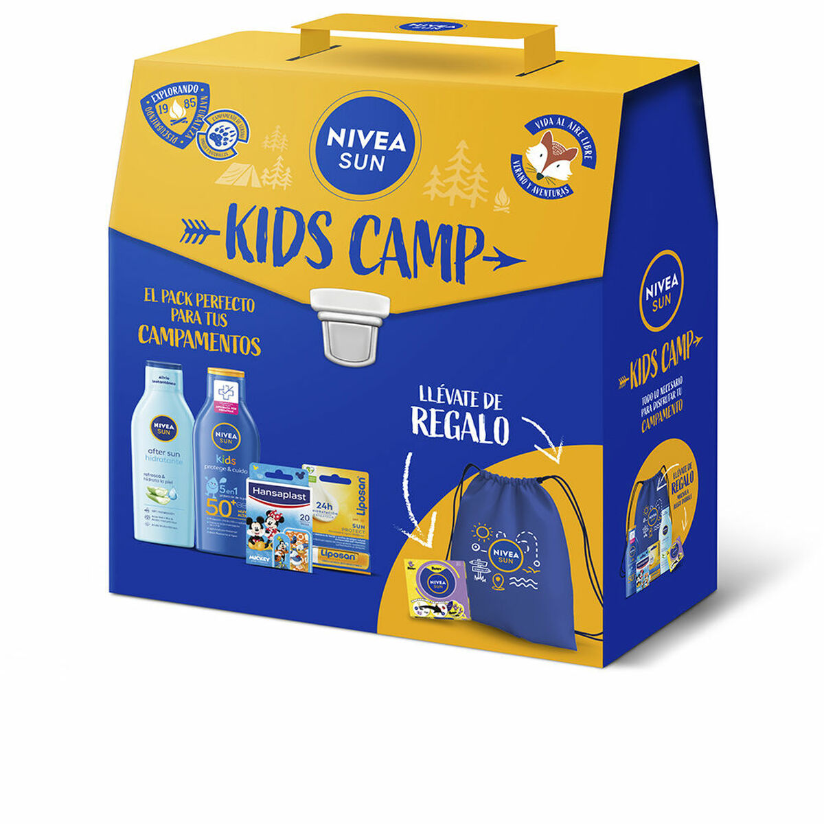 Sunscreen for Children Nivea Sun Kids Spf 50+ 5 Pieces