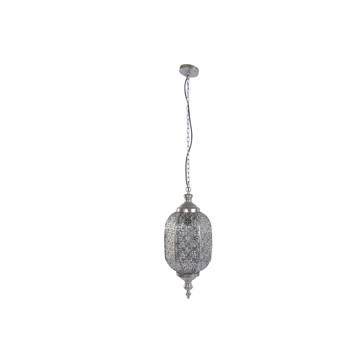 Suspension Home ESPRIT Argenté Métal 50 W 28 X 28 X 140 CM