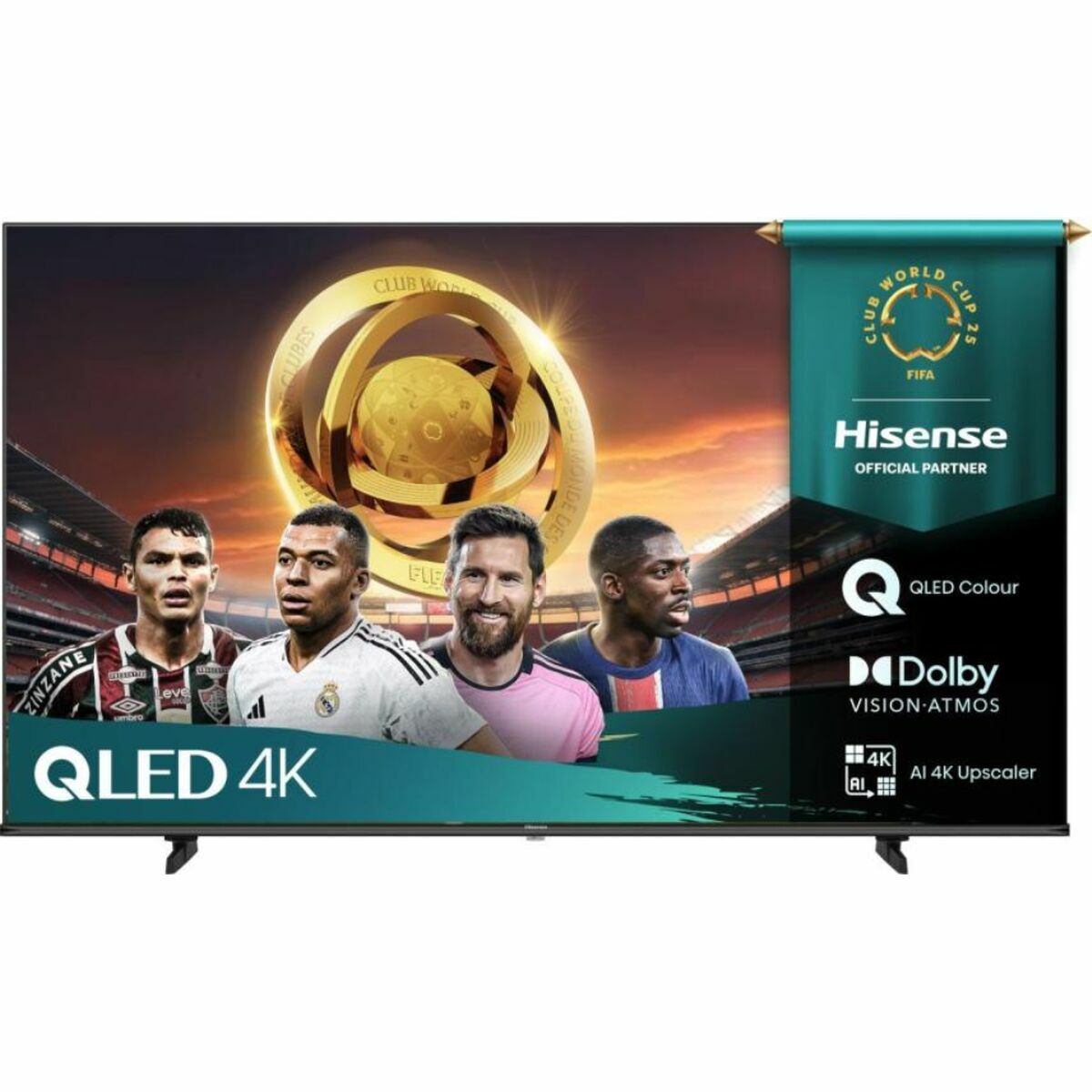 TV intelligente Hisense 43E77Q       43 43" 4K Ultra HD HDR QLED