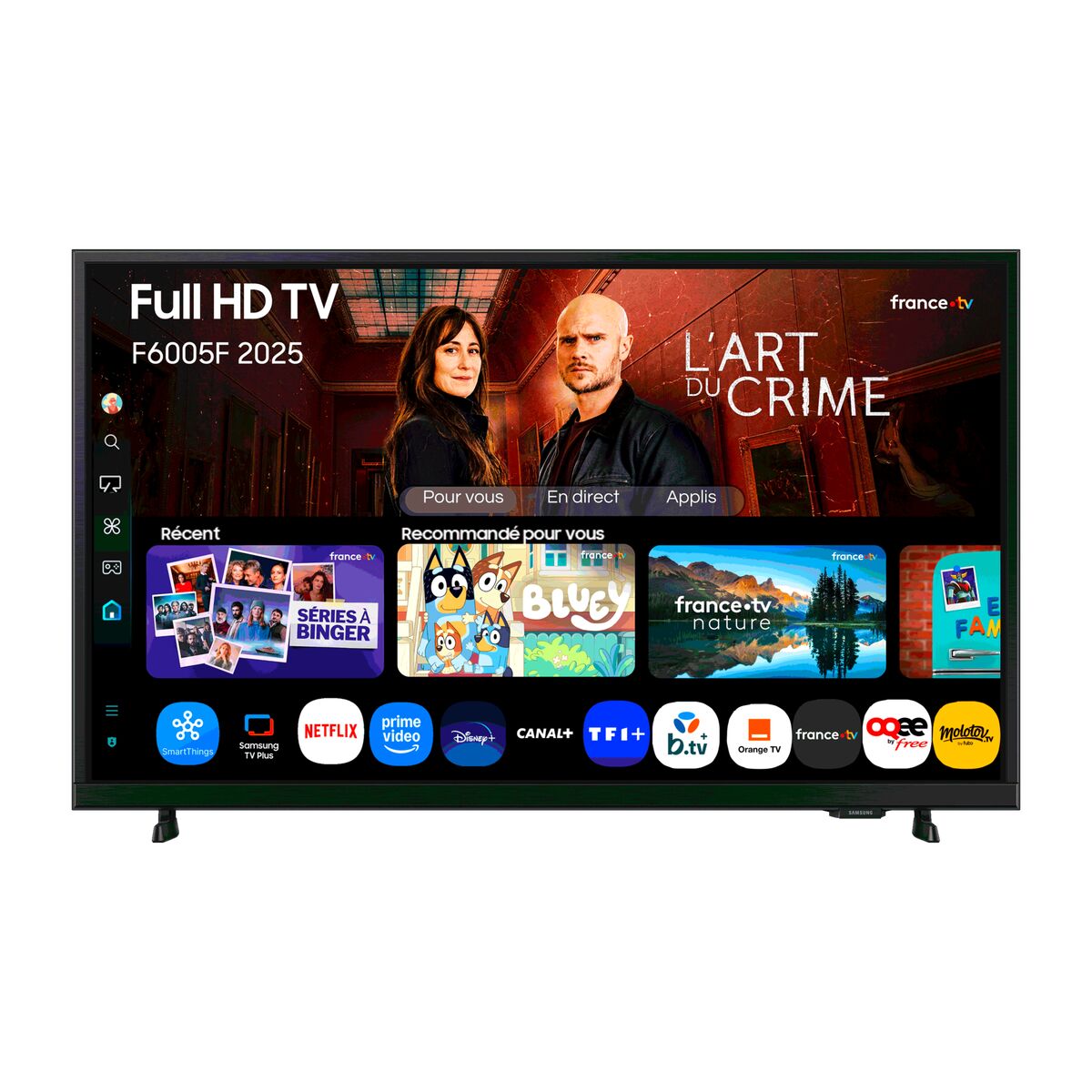 TV intelligente Samsung TU27F6005F 27" Full HD LED HDR HDR10+