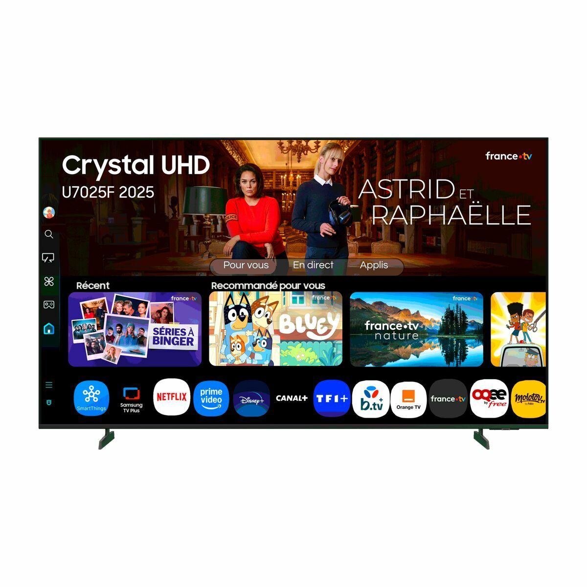 TV intelligente Samsung TU55U7025FKXXC 4K Ultra HD 55" LED HDR