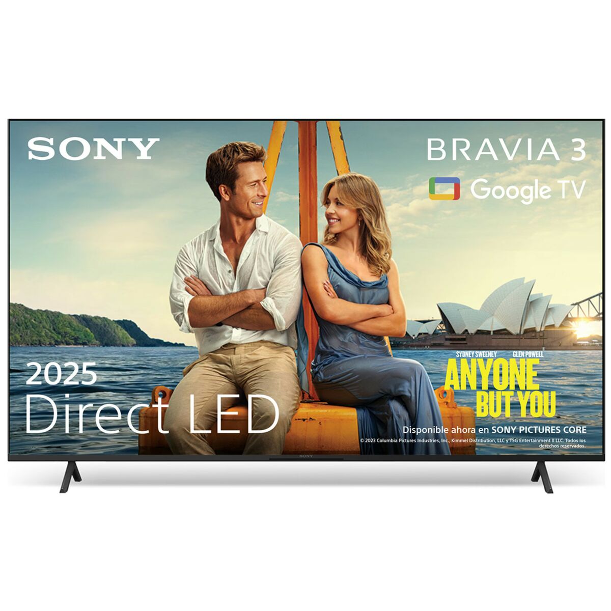 TV intelligente Sony K55S35B     55 55" 4K Ultra HD LED HDR Wi-Fi Miracast DVB-T2 Dolby Vision