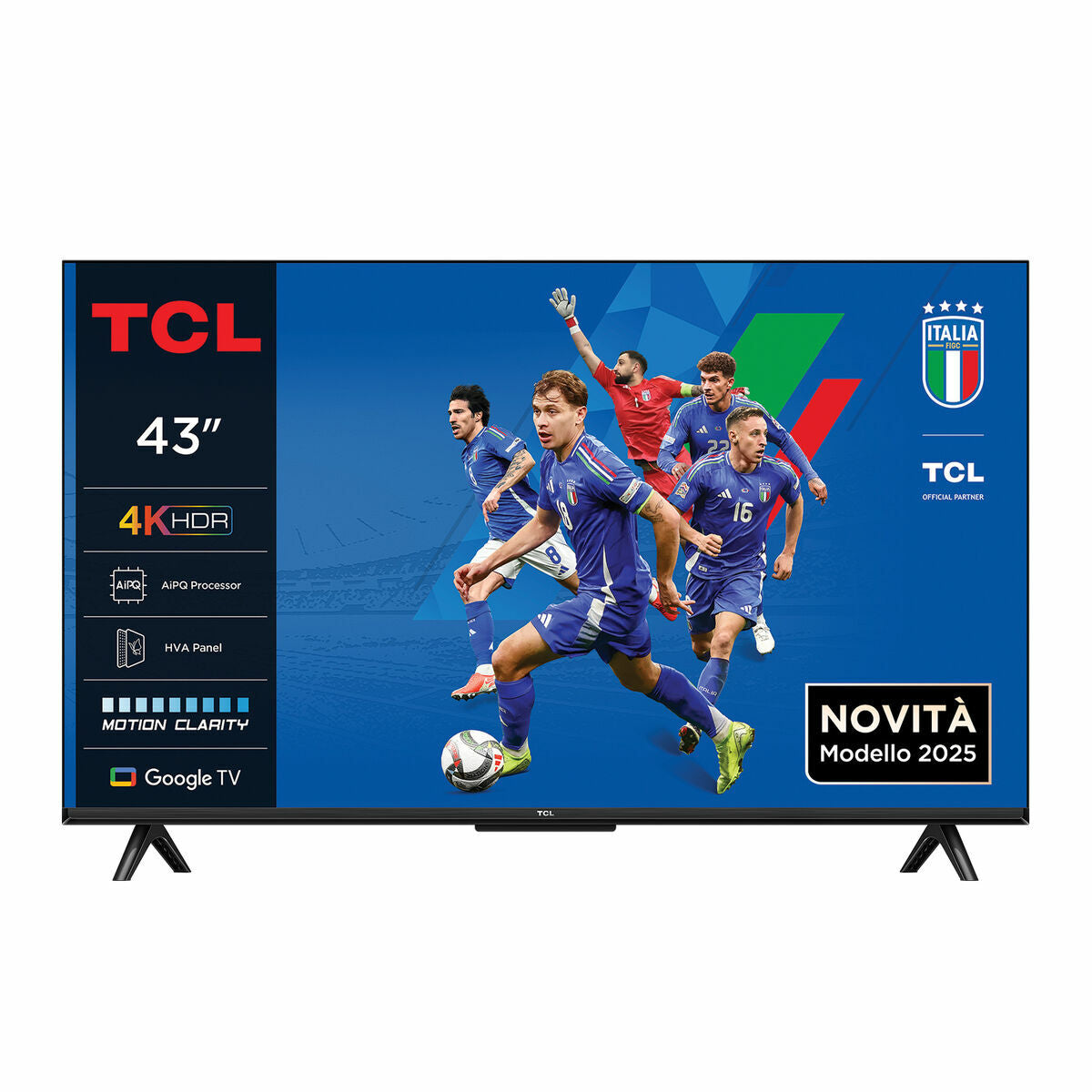 TV intelligente TCL 43P6K        43 43" 4K Ultra HD LED HDR D-LED