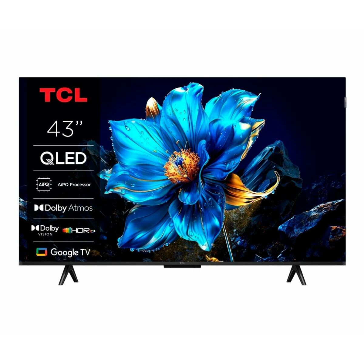TV intelligente TCL 43P7K        43 43" 4K Ultra HD LED HDR D-LED QLED