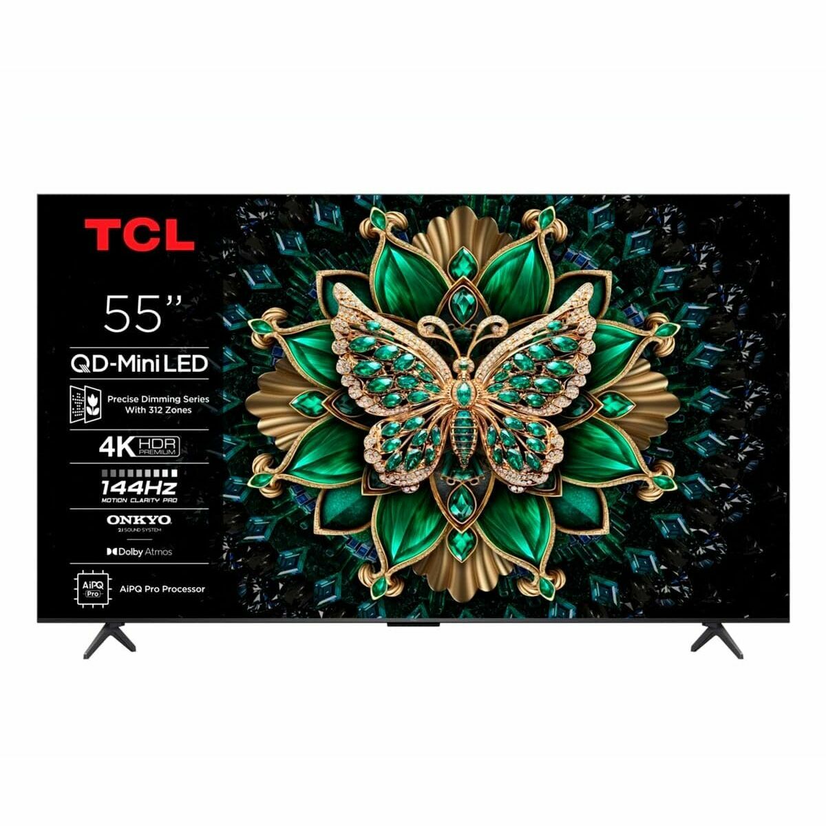 TV intelligente TCL 55C6K        55 55" 4K Ultra HD HDR QLED QD Mini LED