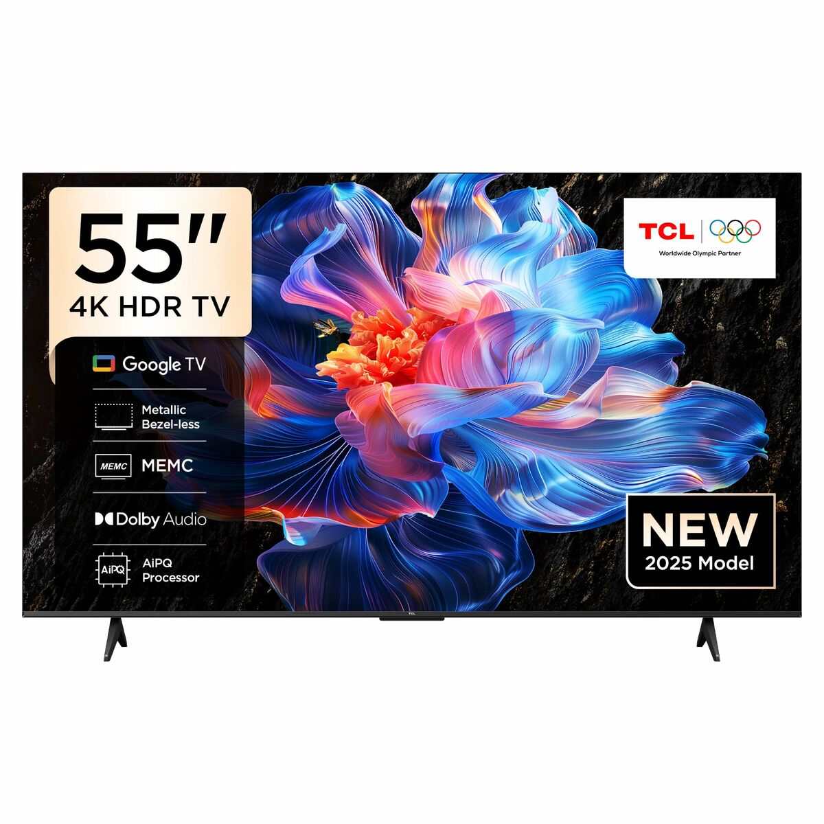 TV intelligente TCL 55P6K        55 55" 4K Ultra HD LED HDR