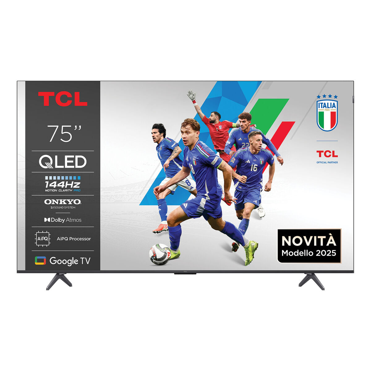 TV intelligente TCL 75P8K 4K Ultra HD 75" QLED