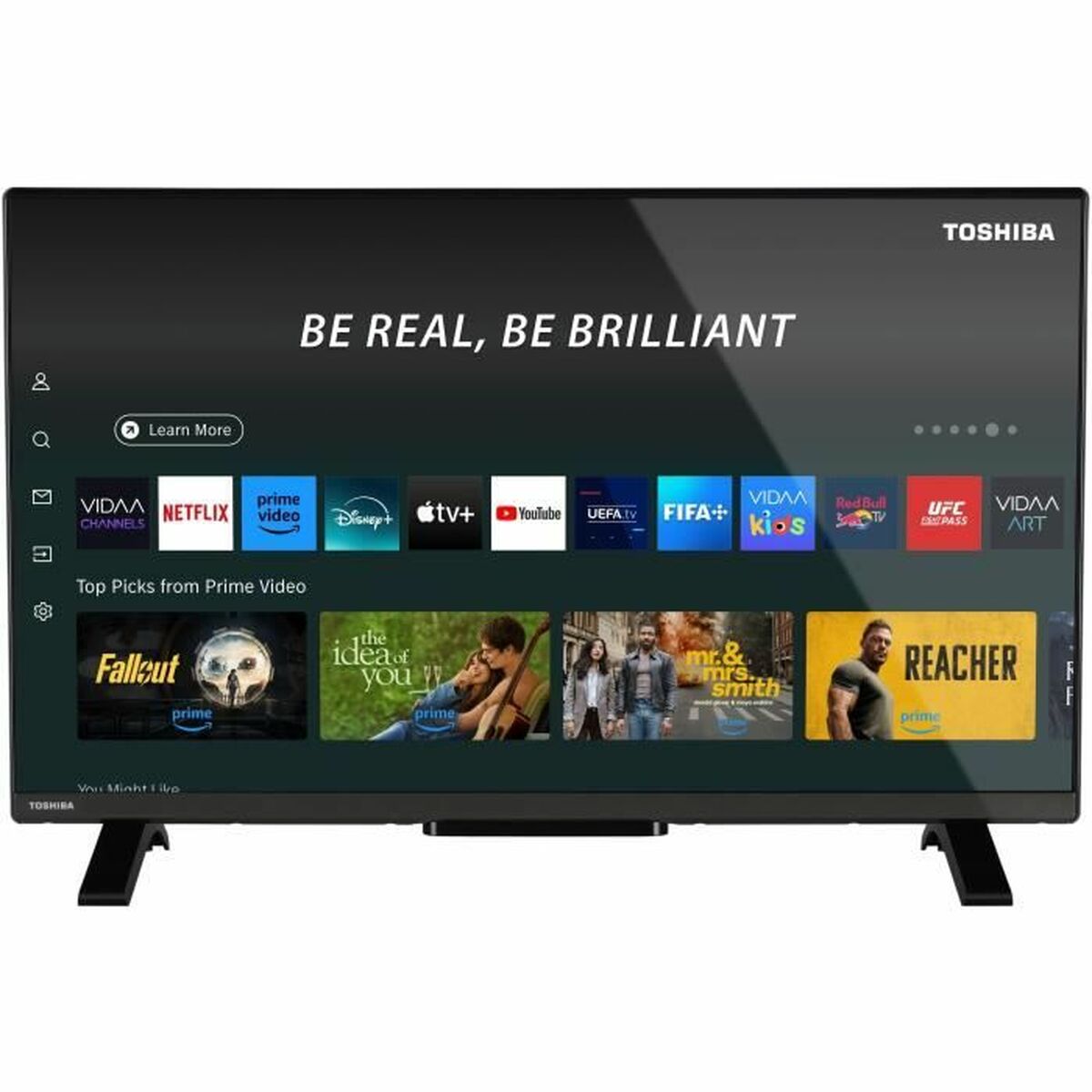 TV intelligente Toshiba 32WV2563DG 32" HD LED Wi-Fi