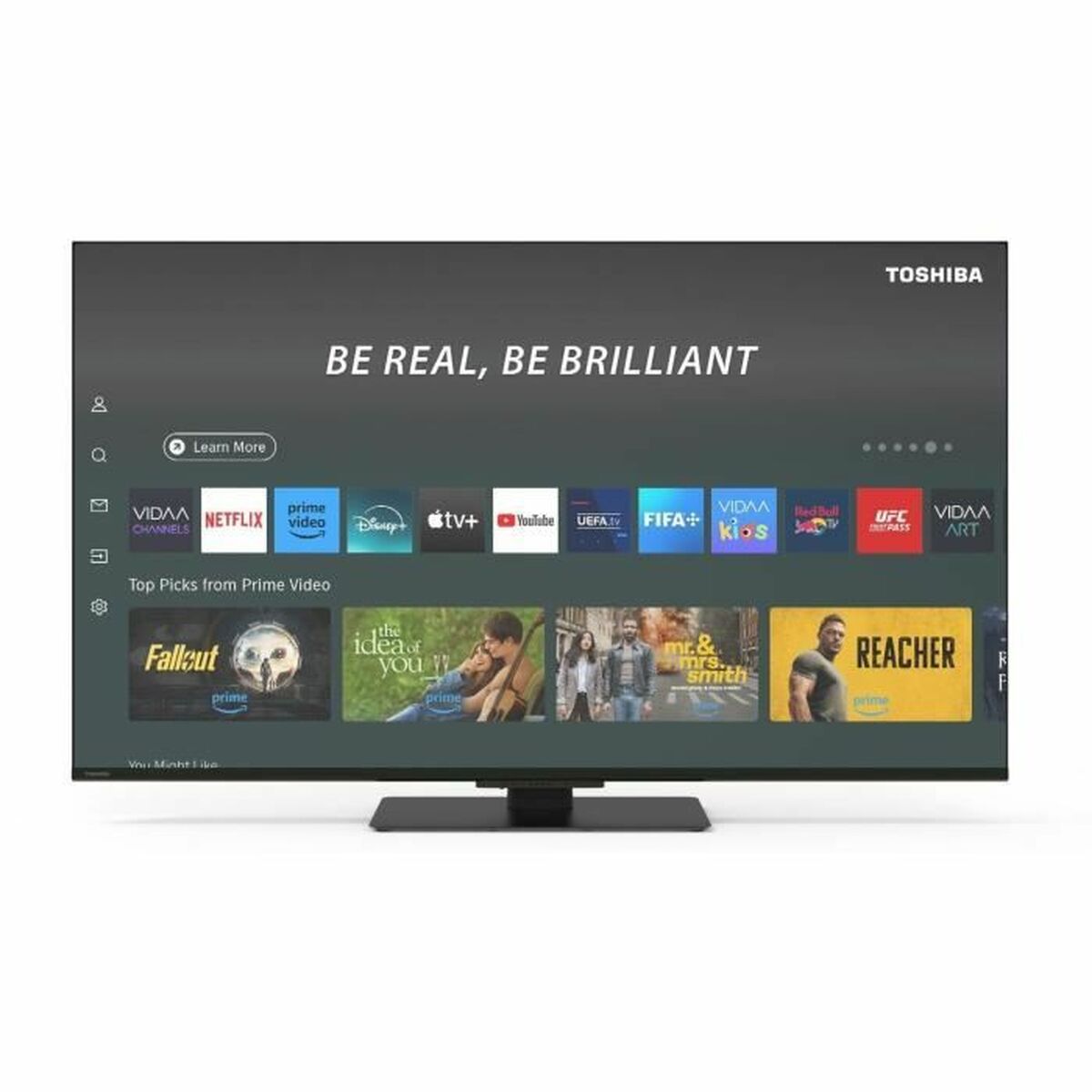 TV intelligente Toshiba 43UV6F63DG DLED 4K Ultra HD 43"