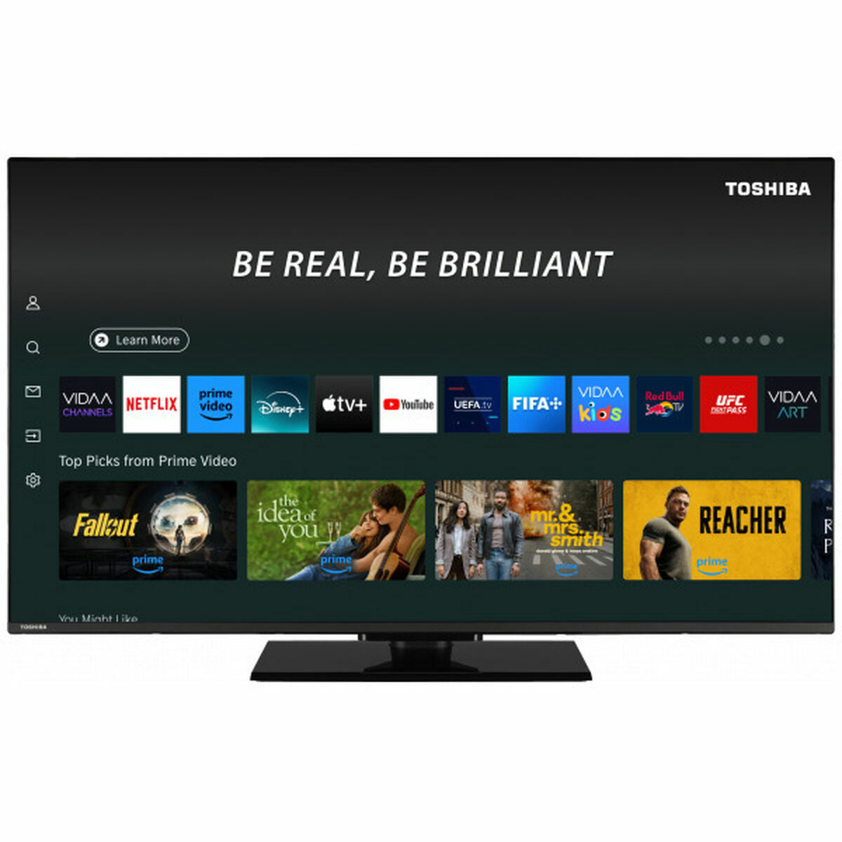 TV intelligente Toshiba 55QV3F63DG 4K Ultra HD 55" QLED