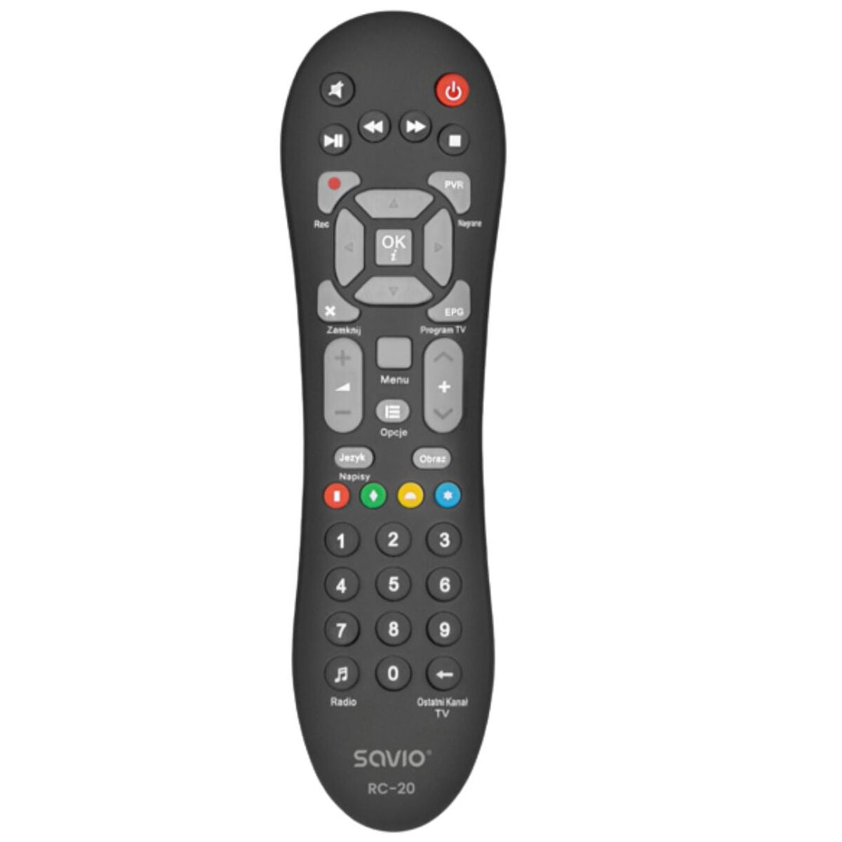 Télécommande Universelle Savio RC-20 Noir